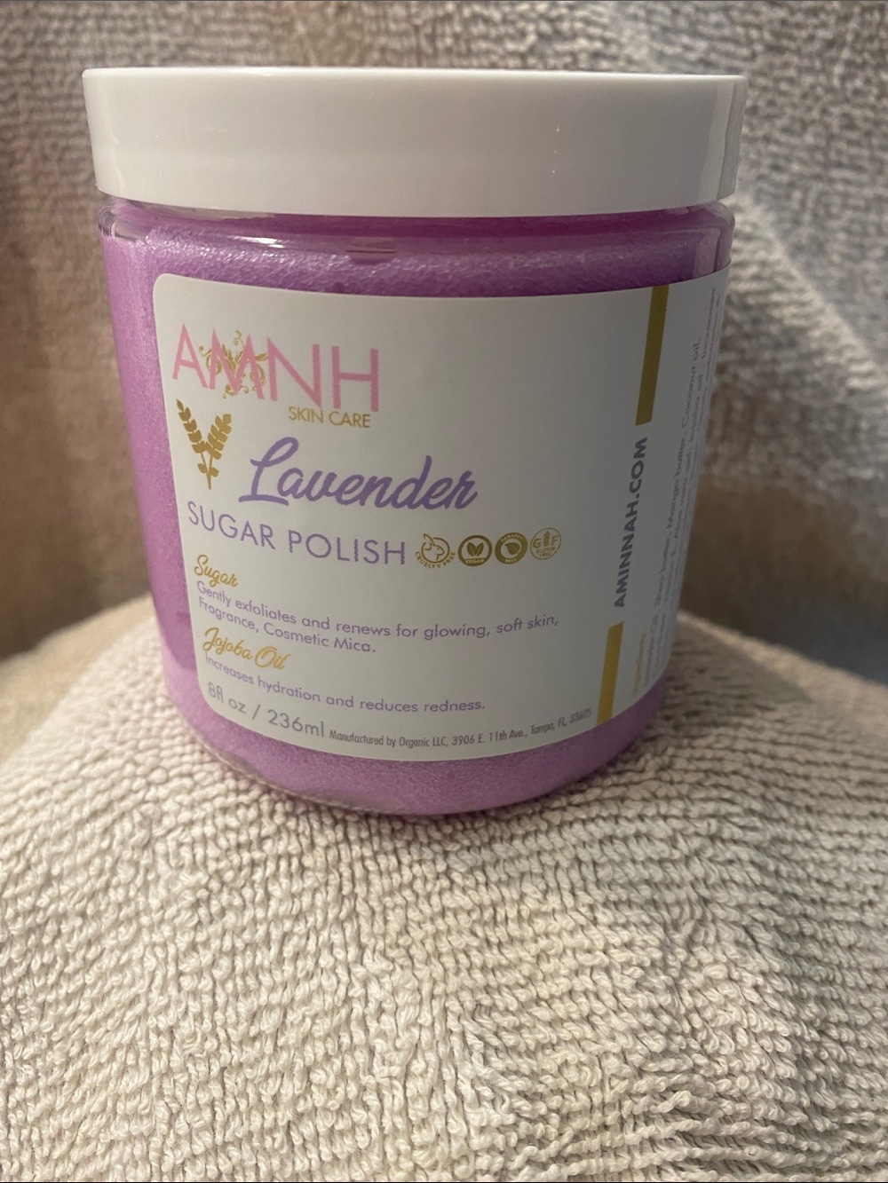Aminnah Sugar Polish Set- XOXO- Sweet Pea- Lavender - Picture 4 of 4